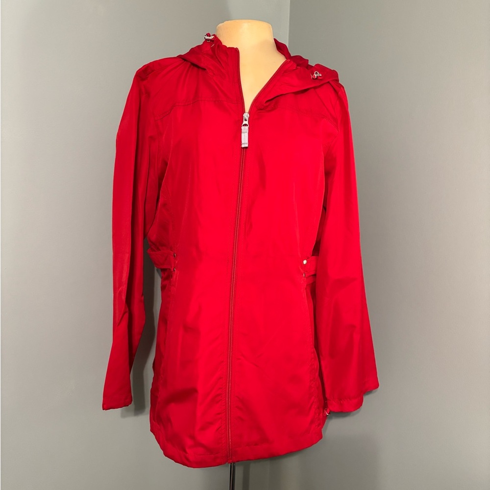 Nice Red Raincoat